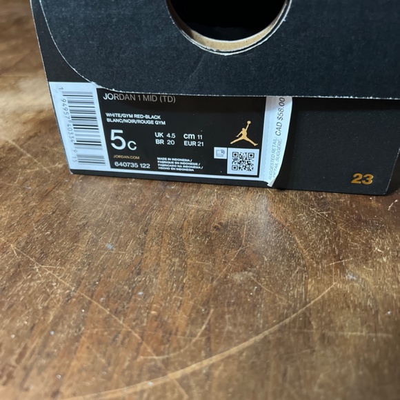 JORDAN 5C baby shoes - Picture 4 of 6